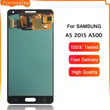 100% Tested Working LCD Touch Screen Assembly For Samsung Galaxy A5 2015 A500 A500F A500FU A500H LCD Display LCD For Samsung A5