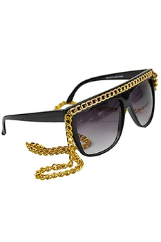 Women's Chain Sunglasses(black+gold)
Women's Chain Sunglasses(black+gold)