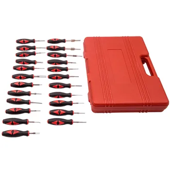 23PCS Electrical Terminal Removal Tool Kit Harness Connector Release Remove Tool
23PCS Electrical Terminal Removal Tool Kit Harness Connector Release Remove Tool