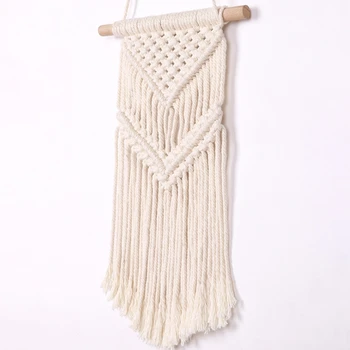 2Pcs Macrame Woven Wall Hanging Decor Boho Chic Bohemian Home Geometric Room Tapestry Art Decor for Apartment
2Pcs Macrame Woven Wall Hanging Decor Boho Chic Bohemian Home Geometric Room Tapestry Art Decor for Apartment