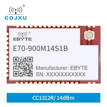 868MHz 915MHz CC1312R RF Wireless Serial Port Module Small Size TI High Power SOC 1.5km Long Range E70-900M14S1B
868MHz 915MHz CC1312R RF Wireless Serial Port Module Small Size TI High Power SOC 1.5km Long Range E70-900M14S1B