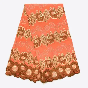 Factory price 2020latest African cotton swiss voice lace With heavy Stones fabric for Party wedding long Dresses blue pink 
Factory price 2020latest African cotton swiss voice lace With heavy Stones fabric for Party wedding long Dresses blue pink