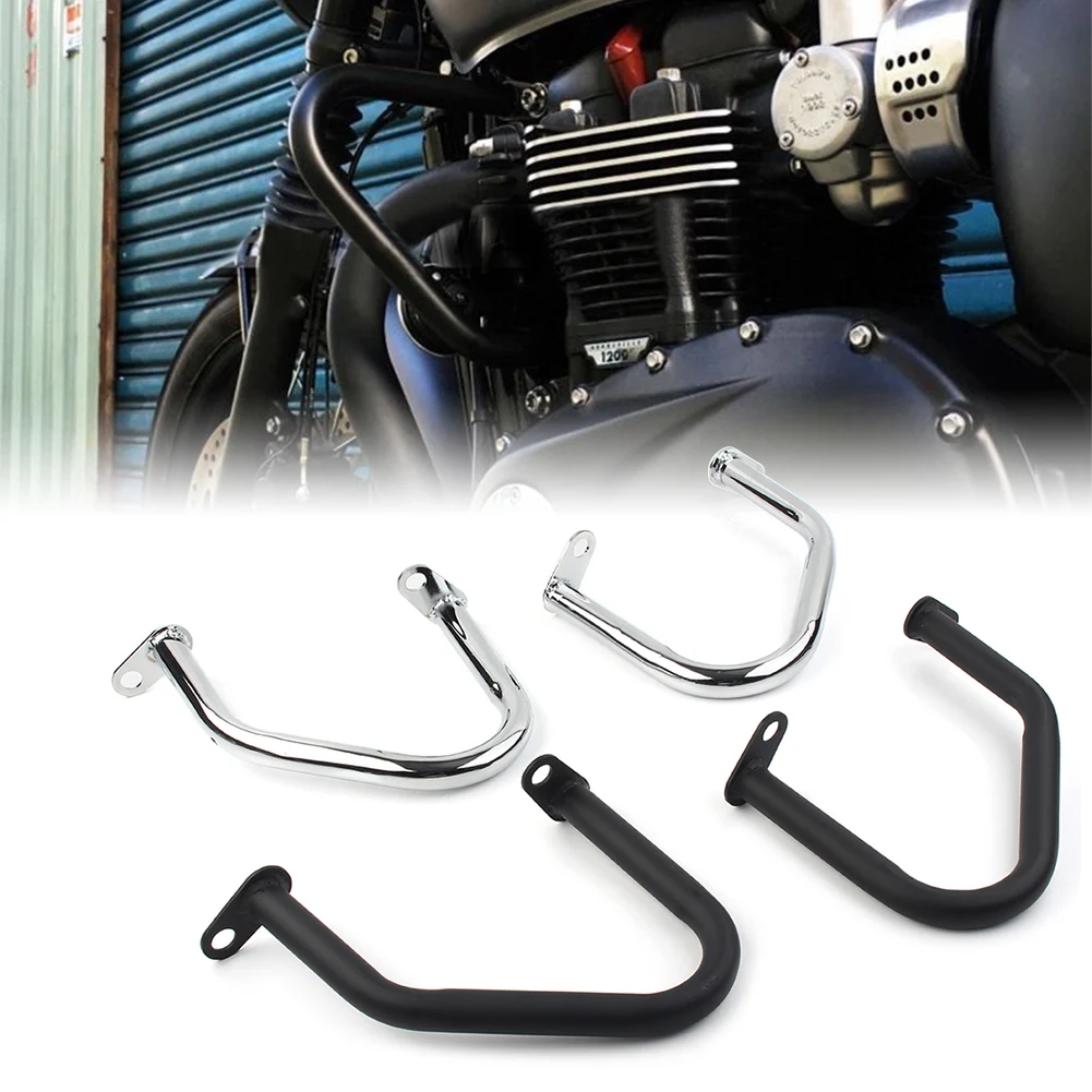 Motorcycle Bumper Engine Guard Crash Bars For T100 T120/thruxton 1200/r 2016-2019 & street cup/twin 2017-2019
Motorcycle Bumper Engine Guard Crash Bars For T100 T120/thruxton 1200/r 2016-2019 & street cup/twin 2017-2019
