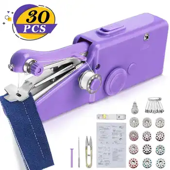 1 Set Portable Mini Hand Sewing Machine Household Cordless Electric Stitch Needlework Set for Quick Repairs DIY Clothes Stitchin
1 Set Portable Mini Hand Sewing Machine Household Cordless Electric Stitch Needlework Set for Quick Repairs DIY Clothes Stitchin