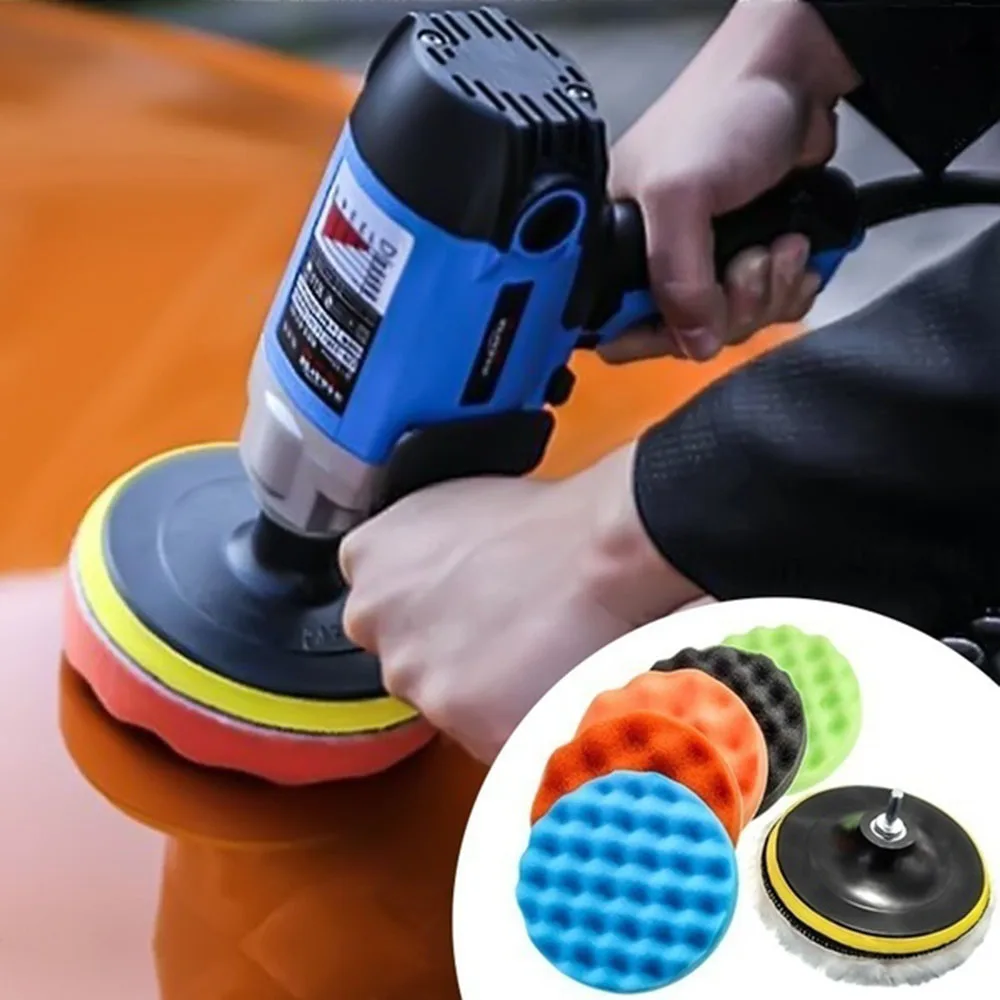 8Pcs 3/4/5/6/7" Sponge Polishing Waxing Buffing Pads Kit Set Compound For Auto Car
8Pcs 3/4/5/6/7" Sponge Polishing Waxing Buffing Pads Kit Set Compound For Auto Car