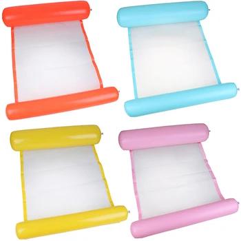 Foldable Swimming Pool Water Hammock Air Mattress Inflatable Chair Mattress Beach Lounger Floating Sleeping Bed Chair Hammock 
Foldable Swimming Pool Water Hammock Air Mattress Inflatable Chair Mattress Beach Lounger Floating Sleeping Bed Chair Hammock