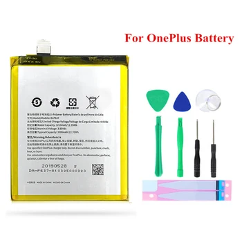 For OnePlus 5 5T 3 3T 2 1 1+ 6 6T 7 Battery High Capacity Replacement BLP571 BLP597 BLP613 BLP633 BLP637 BLP685 Batteries
For OnePlus 5 5T 3 3T 2 1 1+ 6 6T 7 Battery High Capacity Replacement BLP571 BLP597 BLP613 BLP633 BLP637 BLP685 Batteries