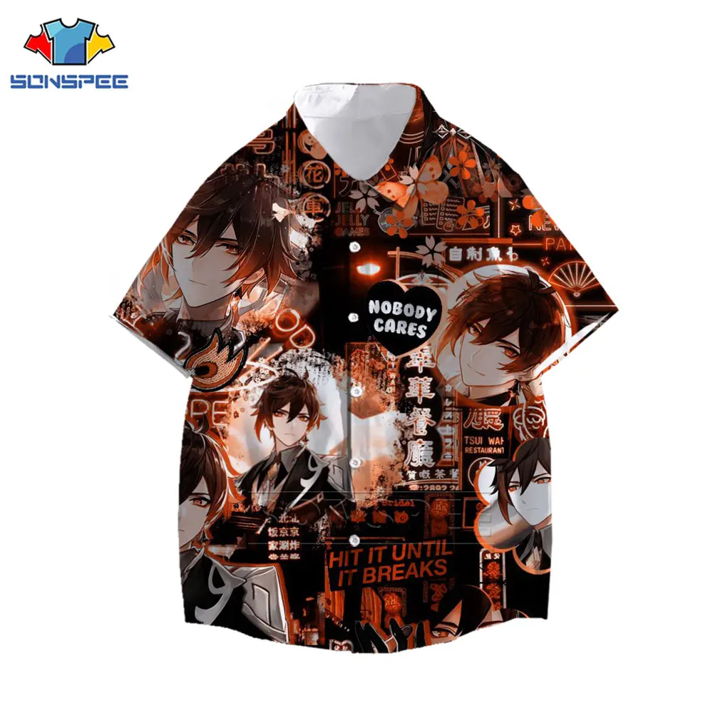 Kawaii Two-dimensional Anime Girl Boy Shirt 3D Print Genshin Impact Game Shirt Casual Ocean Beach Oversized Hawaiian Shirts Tops
Kawaii Two-dimensional Anime Girl Boy Shirt 3D Print Genshin Impact Game Shirt Casual Ocean Beach Oversized Hawaiian Shirts Tops