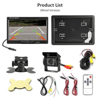 2019 Car Rearview Monitor 7" TFT LCD HD Display camera Reverse Assistance Camera Paking System For 800x480 Vehicle monitors
2019 Car Rearview Monitor 7" TFT LCD HD Display camera Reverse Assistance Camera Paking System For 800x480 Vehicle monitors