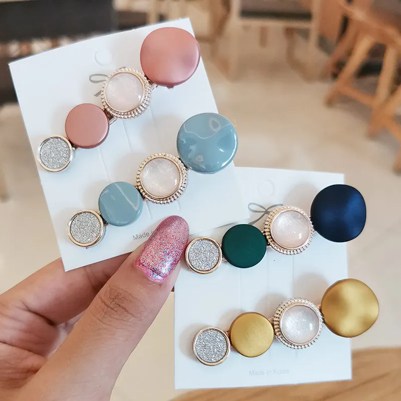 INS Net Red Retro Fashion Creative Macarons Hair Clip Simple Hipster Side Clip Temperament Korean Style Hair Accessories
INS Net Red Retro Fashion Creative Macarons Hair Clip Simple Hipster Side Clip Temperament Korean Style Hair Accessories