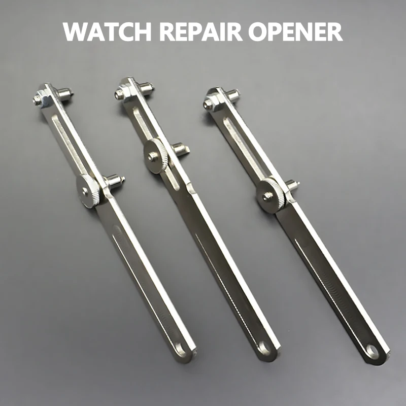 Wrench Repair tool Two Feet Cover Watch Back Case Opener Spanner Watch Handle Case Opener Repair Kit Tool Watch Accessories
Wrench Repair tool Two Feet Cover Watch Back Case Opener Spanner Watch Handle Case Opener Repair Kit Tool Watch Accessories