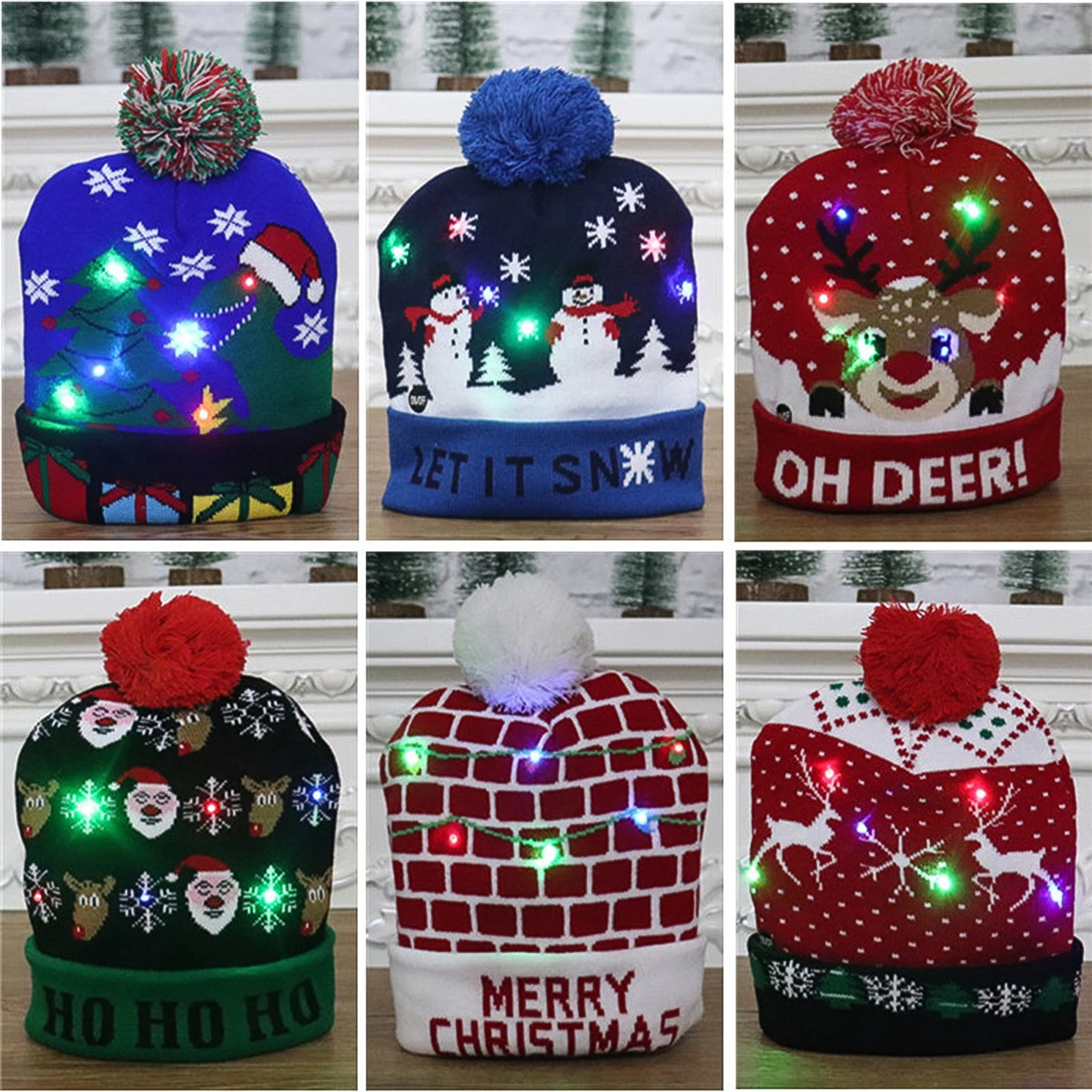 New Merry Christmas Adult Kid Led Flashing Light Up Cap Santa Claus Snowman Elk Children Hat Party Red Classic Hat Xmas Gifts
New Merry Christmas Adult Kid Led Flashing Light Up Cap Santa Claus Snowman Elk Children Hat Party Red Classic Hat Xmas Gifts
