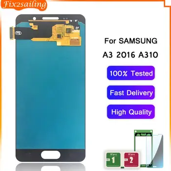 100% Tested Working AMOLED LCD Display Touch Screen Assembly For Samsung Galaxy A3 2016 A310 A310F A310H A310M A310Y
100% Tested Working AMOLED LCD Display Touch Screen Assembly For Samsung Galaxy A3 2016 A310 A310F A310H A310M A310Y