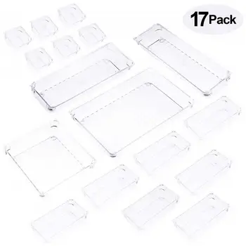 17Pcs/set Adjustable Drawer Style Make Up Storage Box Plastic Sundries Cosmetic Container Divider Desktop Sundries
17Pcs/set Adjustable Drawer Style Make Up Storage Box Plastic Sundries Cosmetic Container Divider Desktop Sundries