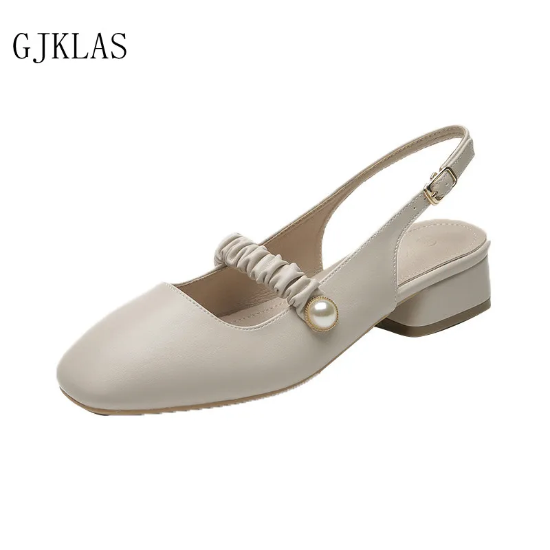 Ladies Party Shoe Chunky Heels Sandals Pumps Low Heel Shoes Women Fashion Close Toe Apricot Block Heels Woman Shoes Sandals
Ladies Party Shoe Chunky Heels Sandals Pumps Low Heel Shoes Women Fashion Close Toe Apricot Block Heels Woman Shoes Sandals