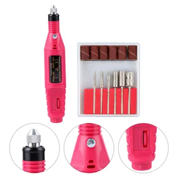 1 Set Nail Drill Durable Pen Shape Sturdy Nail Tool Polish Machine Nail File Nail Drill for Bedroom Home Nail Art Salon
1 Set Nail Drill Durable Pen Shape Sturdy Nail Tool Polish Machine Nail File Nail Drill for Bedroom Home Nail Art Salon