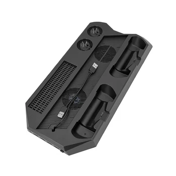 Multifunctional Vertical Console Cooling Stand PS4 Pro / PS4 PS Move Controller Charger Station Showcase Holder Controller Cooli 
Multifunctional Vertical Console Cooling Stand PS4 Pro / PS4 PS Move Controller Charger Station Showcase Holder Controller Cooli