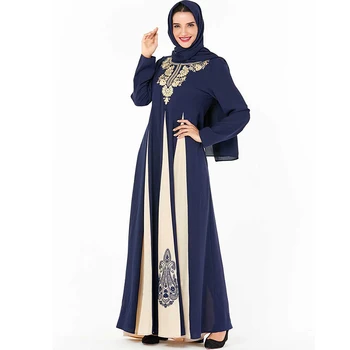 Dubai Arabic Abaya Turkish Hijab Muslim Dress Jilbab Kaftan Abayas For Women Omani Tesettur Elbise Baju Muslim Wanita Kleding 
Dubai Arabic Abaya Turkish Hijab Muslim Dress Jilbab Kaftan Abayas For Women Omani Tesettur Elbise Baju Muslim Wanita Kleding