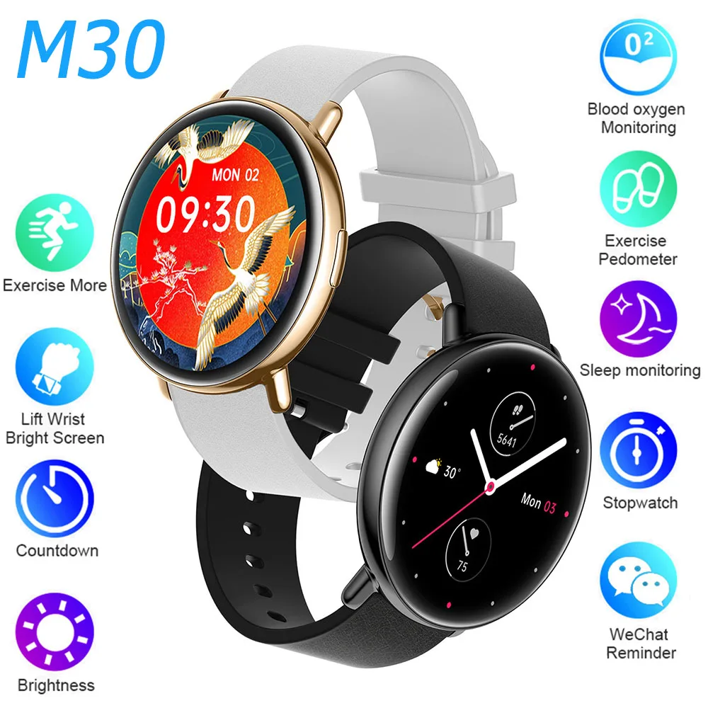 Фото Смарт-часы M30 мужские спортивные цифровые наручные С Пульсометром | Электроника