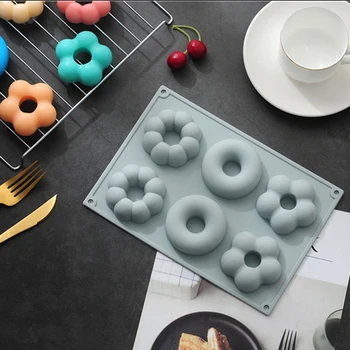 1PC 6 Combinations Different Shapes Donut Silicone Mold Handmade Soap Mold Cake Chocolate Kitchen Tool fondant moldsB040
1PC 6 Combinations Different Shapes Donut Silicone Mold Handmade Soap Mold Cake Chocolate Kitchen Tool fondant moldsB040
