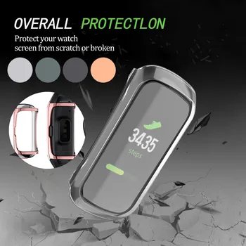 1PC Plating Soft TPU Protection Case Cover For Samsung Galaxy Fit SM-R370 For smart watch accessories For Samsung watch 2020
1PC Plating Soft TPU Protection Case Cover For Samsung Galaxy Fit SM-R370 For smart watch accessories For Samsung watch 2020