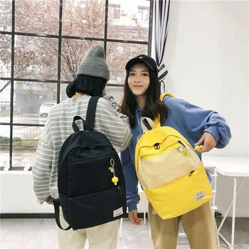 Girls Backpack New Backpack Waterproof Simple Pure Color College Backpack Casual Computer Bag
Girls Backpack New Backpack Waterproof Simple Pure Color College Backpack Casual Computer Bag