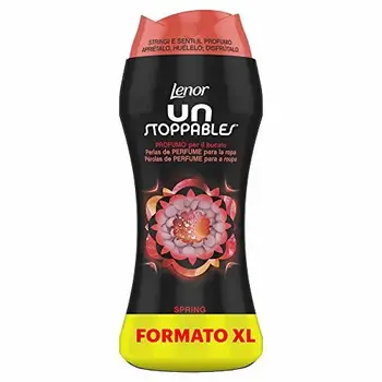 Lenor UNstoppables Spring Profumatore per Bucato, per Un’Esplosione di Freschezza Duratura, 285 g 
Lenor UNstoppables Spring Profumatore per Bucato, per Un’Esplosione di Freschezza Duratura, 285 g