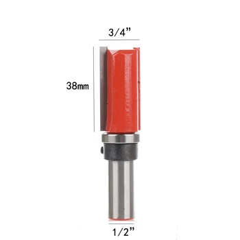 1/2 Inch Shank Pattern Flush trim Router Bit Woodworking Cutter Length Flush Trim Pattern Router Bit Shank Panel Top Bottom Bear
1/2 Inch Shank Pattern Flush trim Router Bit Woodworking Cutter Length Flush Trim Pattern Router Bit Shank Panel Top Bottom Bear