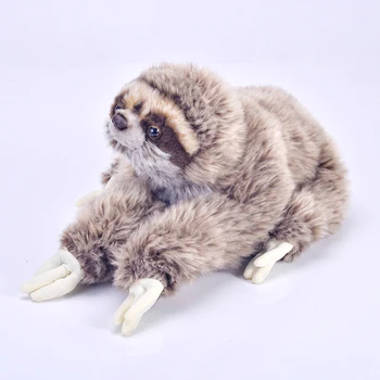 

Cuddly Animals Critters Children Gifts Lying Stuffed Toy TEDDY Plush Sloth Cute Birthday Three Toed Doll Soft Lifelike