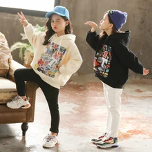 Girls Hoodies Sweatshirts Kids Jacket 2021 Printed Winter Autumn Warm Thicken Velvet Fleece Cotton Outwear Children's Clothing 
Girls Hoodies Sweatshirts Kids Jacket 2021 Printed Winter Autumn Warm Thicken Velvet Fleece Cotton Outwear Children's Clothing