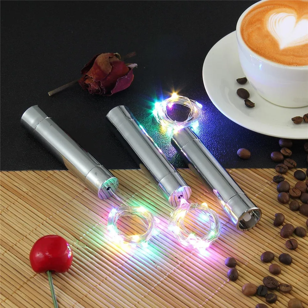 LED String Lights 75cm 15LEDs Colorful Cork Shape Garland Wine Bottle Light For Christmas Wedding Party Decoration
LED String Lights 75cm 15LEDs Colorful Cork Shape Garland Wine Bottle Light For Christmas Wedding Party Decoration