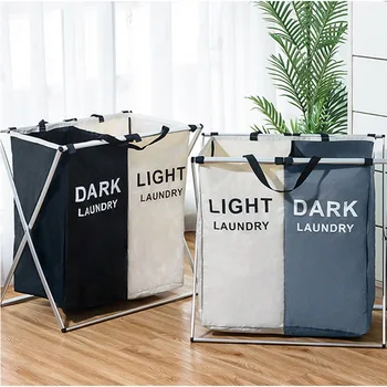 Water Proof Three Grid Laundry Organizer Bag Dirty Laundry Hamper Collapsible Home Laundry Basket Storage Bag Laundry Sorter
Water Proof Three Grid Laundry Organizer Bag Dirty Laundry Hamper Collapsible Home Laundry Basket Storage Bag Laundry Sorter