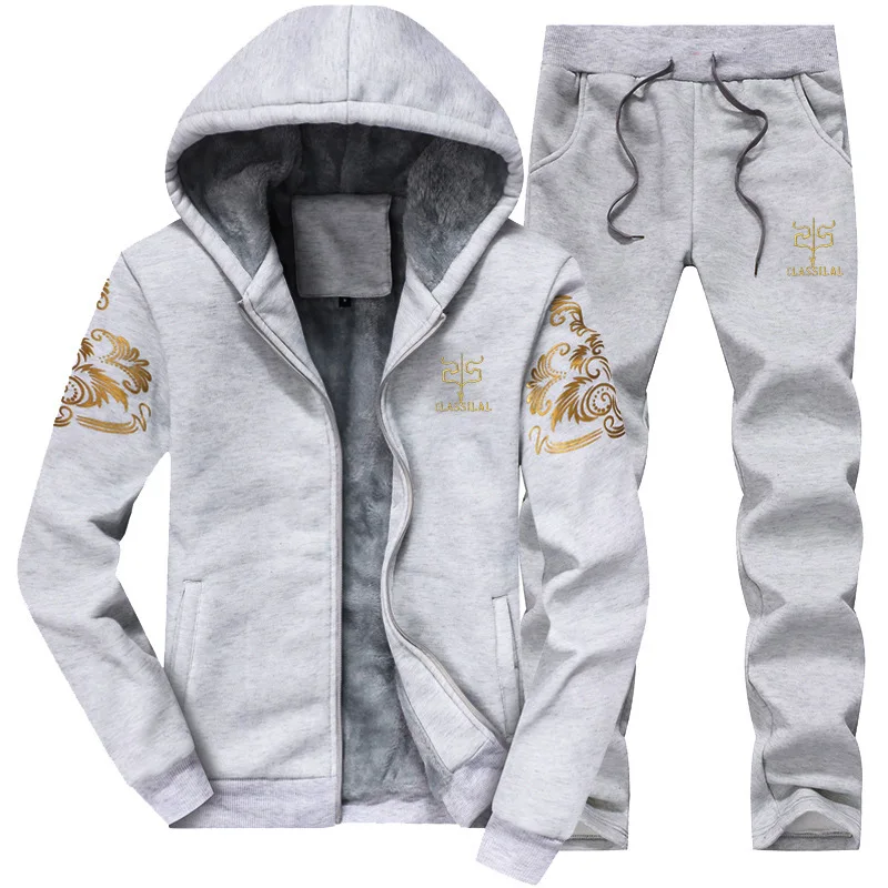 Winter New Style Sports Sets Plus Velvet Maserati Y7 Set Casual Loose-Fit MEN'S Hoodie Hooded Coat Pants Set
Winter New Style Sports Sets Plus Velvet Maserati Y7 Set Casual Loose-Fit MEN'S Hoodie Hooded Coat Pants Set