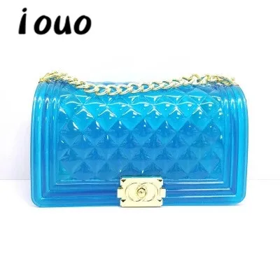 iouo authentic ladies jelly shoulder bag 2020 new color transparent small square bag Korean version of the personality wild girl
iouo authentic ladies jelly shoulder bag 2020 new color transparent small square bag Korean version of the personality wild girl