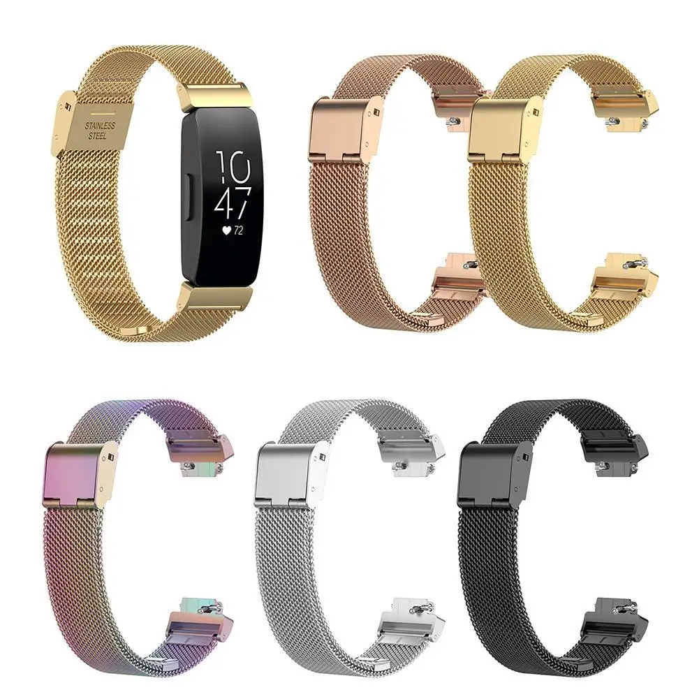 

Adjustable Stainless Steel Watch Band Wrist Strap for Inspire HR/ACE2 Wearable Devices Smart Accessories