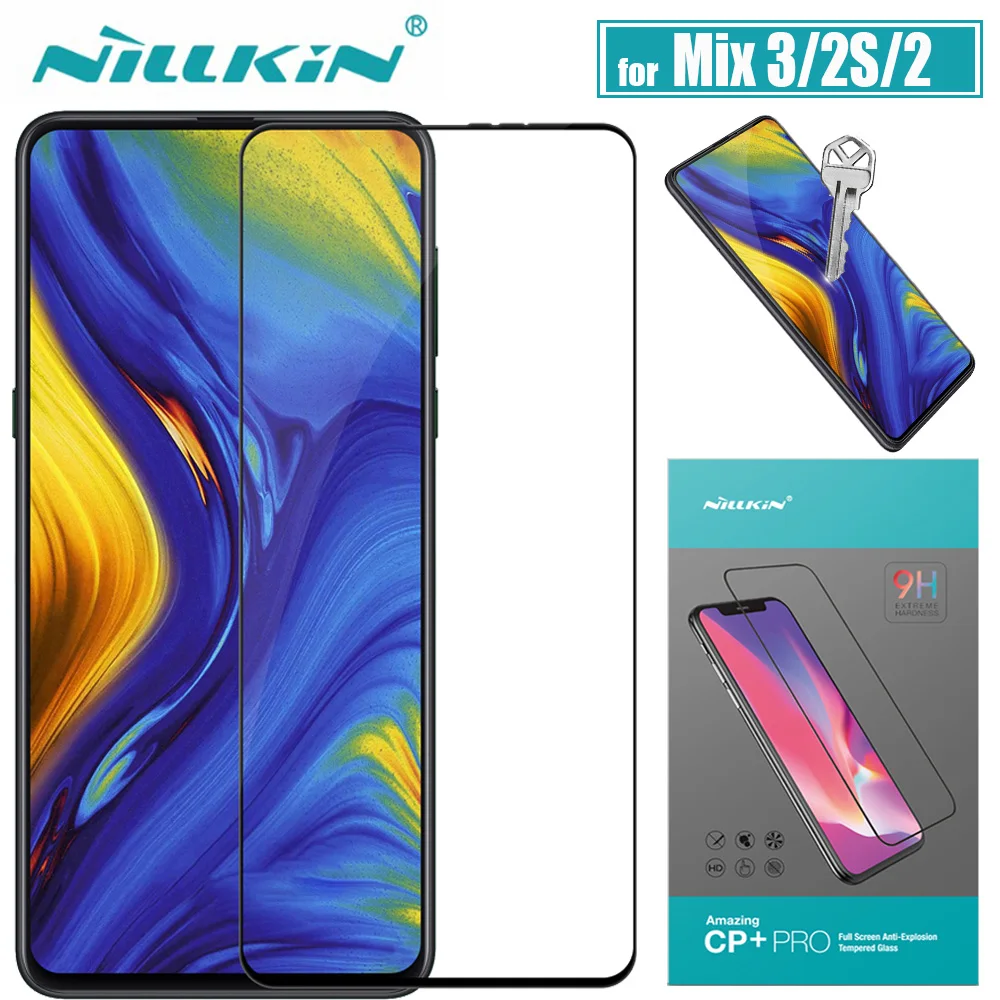 Xiaomi Mi Mix 3/2s/2 Glass Screen Protector Nillkin CP+Pro Full Coverage Clear Safety Protective Glass on Xiaomi Mix 3/2s/2 Film
Xiaomi Mi Mix 3/2s/2 Glass Screen Protector Nillkin CP+Pro Full Coverage Clear Safety Protective Glass on Xiaomi Mix 3/2s/2 Film
