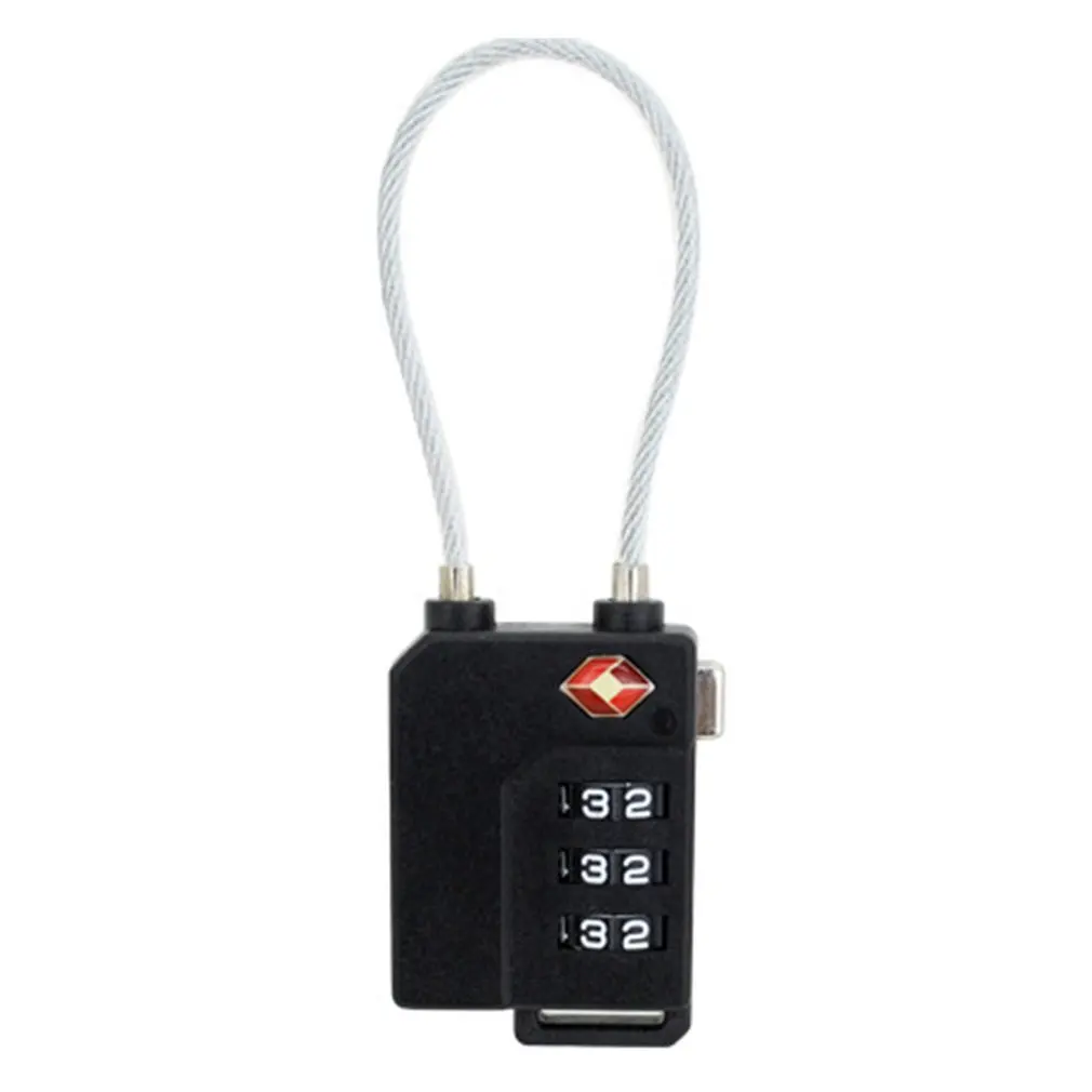 3 Digit Password Lock Steel Wire Security Lock Suitcase Luggage Coded Lock Cupboard Cabinet Locker Padlock
3 Digit Password Lock Steel Wire Security Lock Suitcase Luggage Coded Lock Cupboard Cabinet Locker Padlock