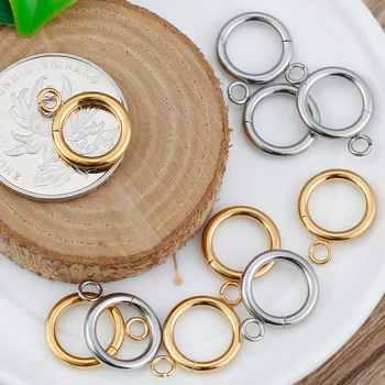 30Pcs/Lot Handmade Round OT Clasps Hooks Jewelry Finding For DIY Dangle Earrings Pendants Necklace Gold Color Stainless Steel
30Pcs/Lot Handmade Round OT Clasps Hooks Jewelry Finding For DIY Dangle Earrings Pendants Necklace Gold Color Stainless Steel