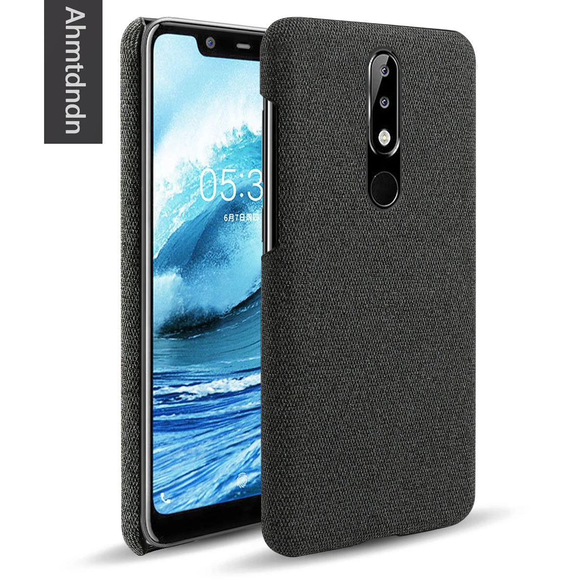Тонкий тканевый чехол для телефона Nokia 1 Plus 2 3 4 5 6 7 8 9 Pureview X5 X6 X7 X71 | Мобильные