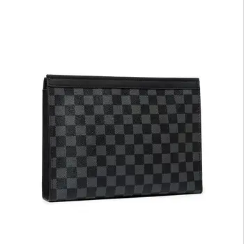 2020 Business Leisure Large Capacity Purse WalletClassic Checkered Plaids Men Handbag PU Clutch Pratical Men Wallet 
2020 Business Leisure Large Capacity Purse WalletClassic Checkered Plaids Men Handbag PU Clutch Pratical Men Wallet