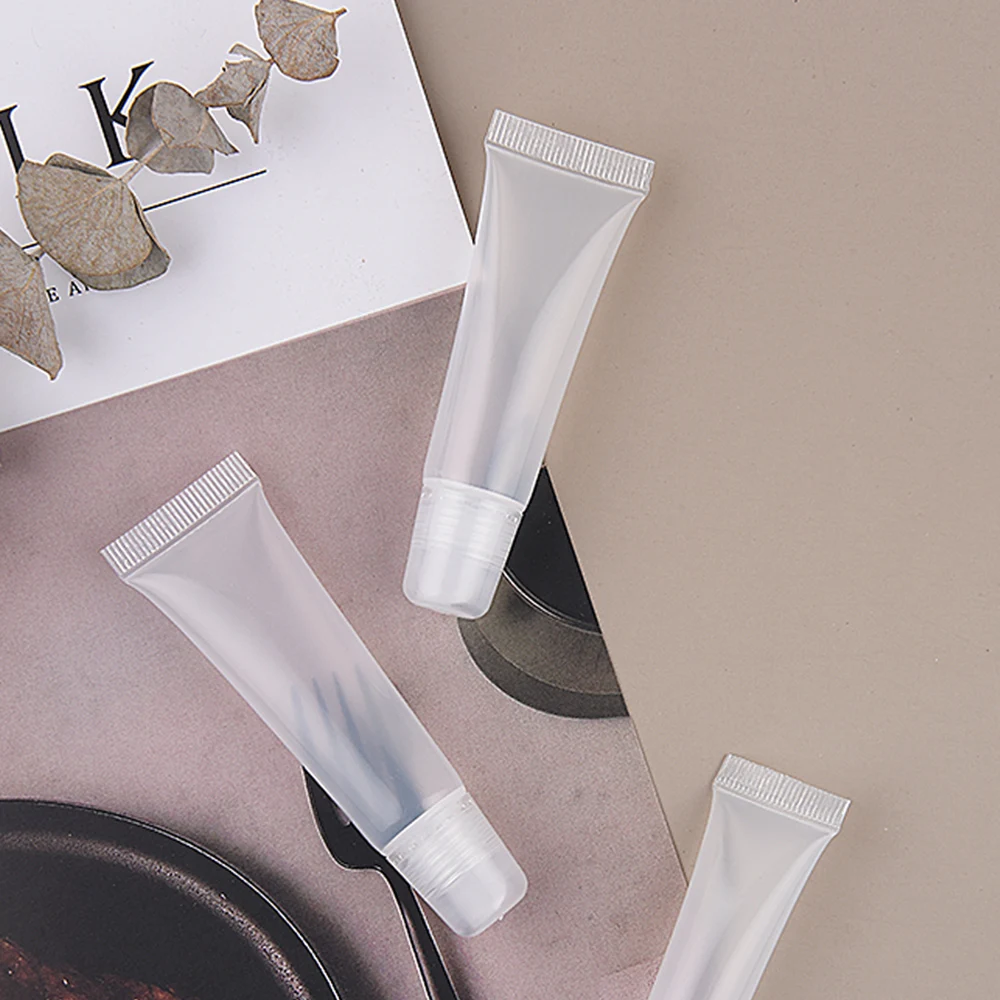 10Pcs/pack 5ml Lipstick Container Refillable Empty Cosmetic Tubes Lip Gloss Balm Clear Cosmetic Containers Makeup Tools
10Pcs/pack 5ml Lipstick Container Refillable Empty Cosmetic Tubes Lip Gloss Balm Clear Cosmetic Containers Makeup Tools