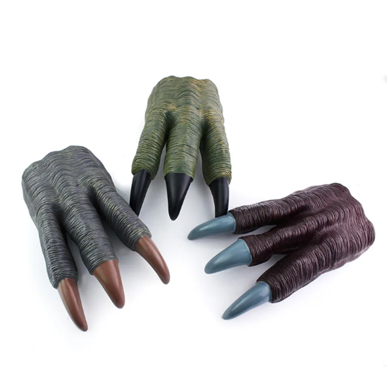 Jurassic Dinosaur Claw Model Children's Toy Gloves Simulation Soft Rubber Tyrannosaurus Hand Model Toy Three-color Dinosaur Paws
Jurassic Dinosaur Claw Model Children's Toy Gloves Simulation Soft Rubber Tyrannosaurus Hand Model Toy Three-color Dinosaur Paws