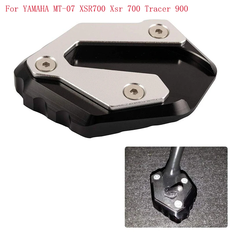 Motorcycle Kickstand Foot Side Stand Extension Pad Support Plate Enlarge Stand For YAMAHA MT-07 XSR700 Tracer 900 2014~2019
Motorcycle Kickstand Foot Side Stand Extension Pad Support Plate Enlarge Stand For YAMAHA MT-07 XSR700 Tracer 900 2014~2019