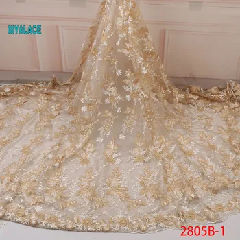 Latest Pale yellow African Tulle Lace Fabric 2019 High Quality Nigerian Lace 3D Flower French Net Lace Fabric For Dress YA2805B1
Latest Pale yellow African Tulle Lace Fabric 2019 High Quality Nigerian Lace 3D Flower French Net Lace Fabric For Dress YA2805B1