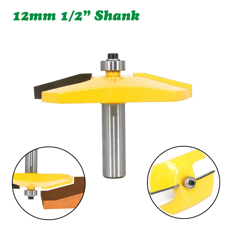 1PC 1/2" 12.7MM 12MM Shank Milling Cutter Wood Carving Panel Raiser Router Bit Line Knife Woodworking Cutter Tenon Cutter Wood
1PC 1/2" 12.7MM 12MM Shank Milling Cutter Wood Carving Panel Raiser Router Bit Line Knife Woodworking Cutter Tenon Cutter Wood