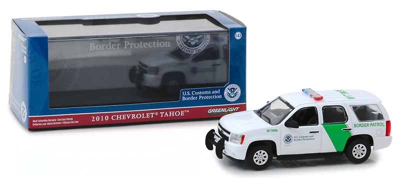 GL 1:43 US Customs and Border Protection - 2010 Chevrolet Tahoe alloy model Car Diecast Metal Toys Birthday Gift For Kids Boy
GL 1:43 US Customs and Border Protection - 2010 Chevrolet Tahoe alloy model Car Diecast Metal Toys Birthday Gift For Kids Boy