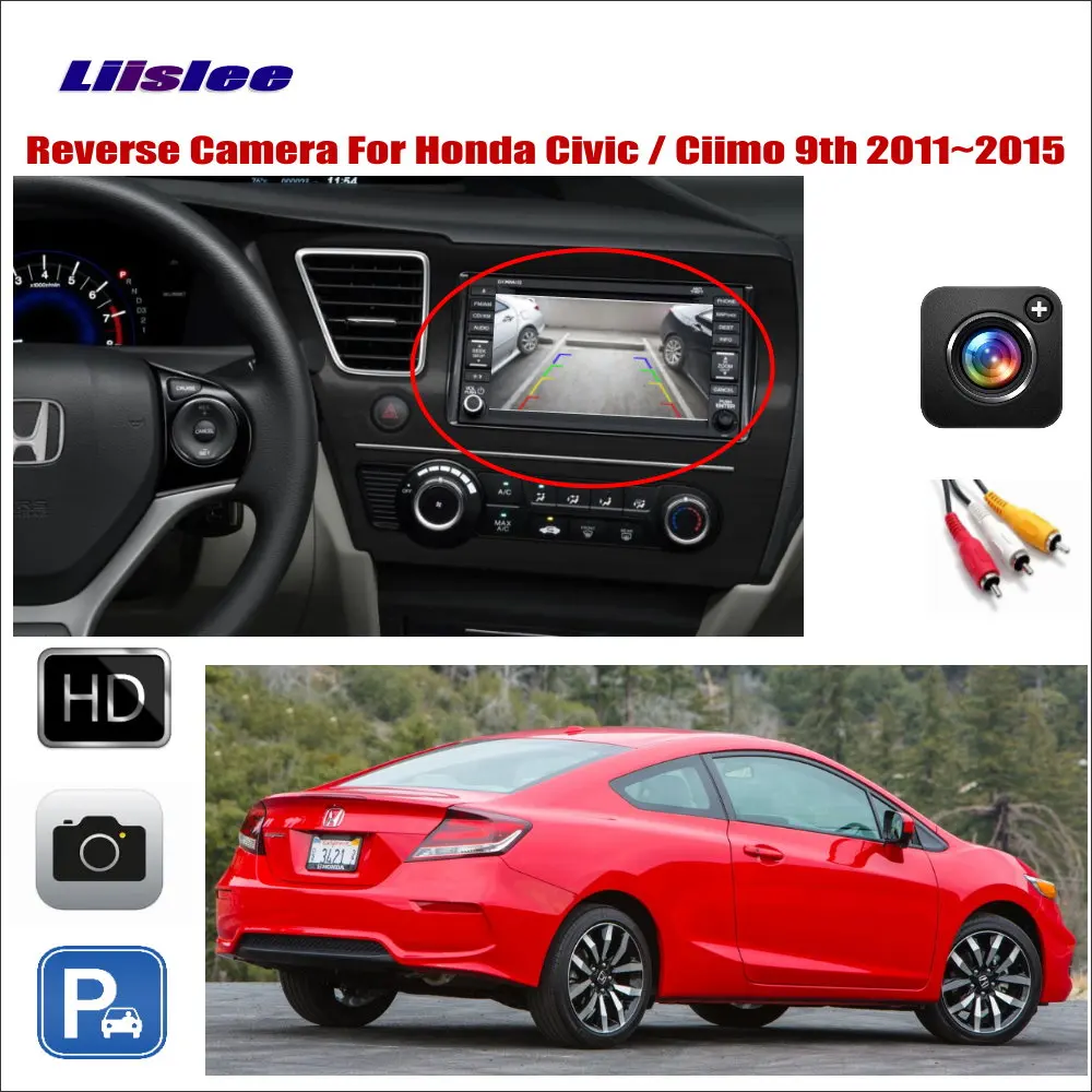 Car Reverse Rear View Camera For Honda Civic / Ciimo 9th 2011~2015 Compatible With Original Screen Monitor RCA Adapter Connector
Car Reverse Rear View Camera For Honda Civic / Ciimo 9th 2011~2015 Compatible With Original Screen Monitor RCA Adapter Connector