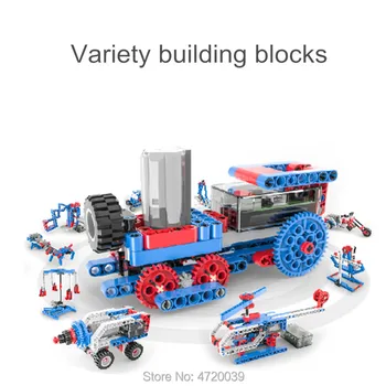 T1 Variety Electric DIY Micro Block Technic Smart Robot w/Motor Power function Educational Bricks Blocks Building Blocks for Kid
T1 Variety Electric DIY Micro Block Technic Smart Robot w/Motor Power function Educational Bricks Blocks Building Blocks for Kid