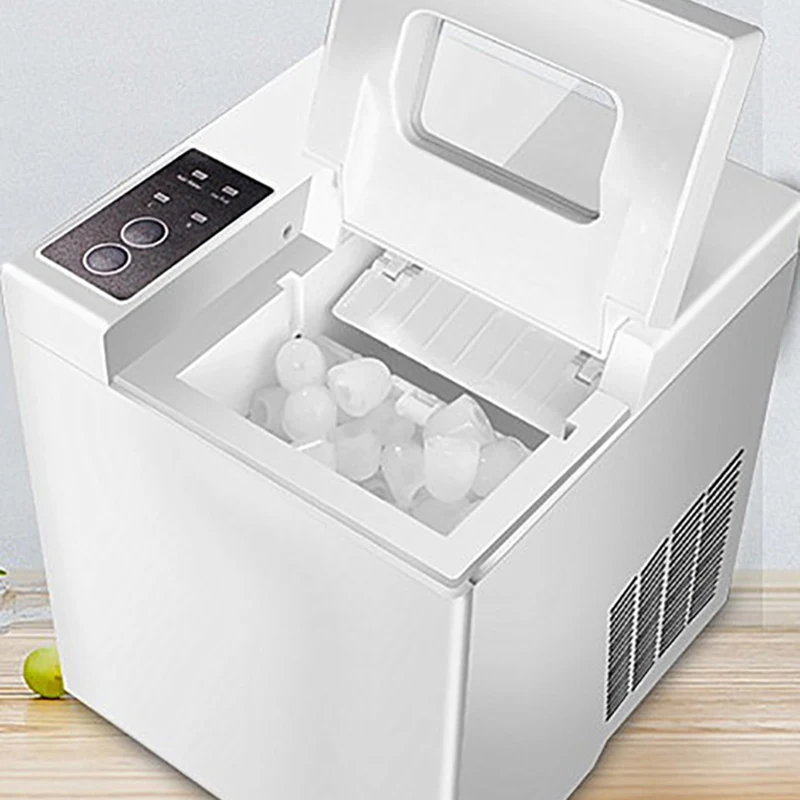 Mini Automatic Electric Ice Maker Commercial Household Small Milk Tea Shop Desktop Manual Round Ice Cube Making Machine 15KG/24H
Mini Automatic Electric Ice Maker Commercial Household Small Milk Tea Shop Desktop Manual Round Ice Cube Making Machine 15KG/24H