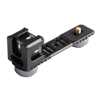 Quadruple Hot Shoe Mount Adapter Microphone Extension Bar for Zhiyun Smooth 4 DJI Osmo Pocket Gimbal Accessories
Quadruple Hot Shoe Mount Adapter Microphone Extension Bar for Zhiyun Smooth 4 DJI Osmo Pocket Gimbal Accessories